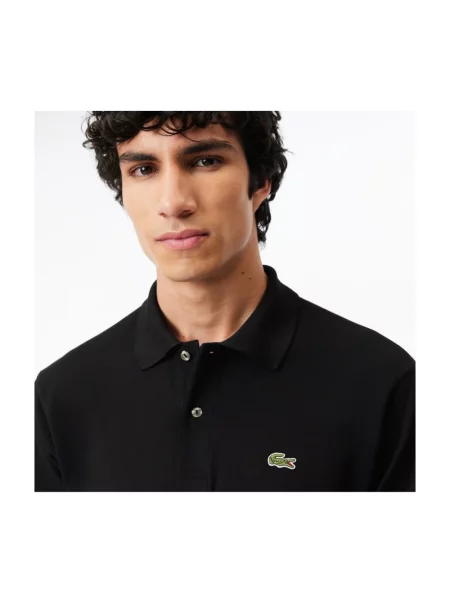 Lacoste Koszulki Mężczyzna S Polo czarny