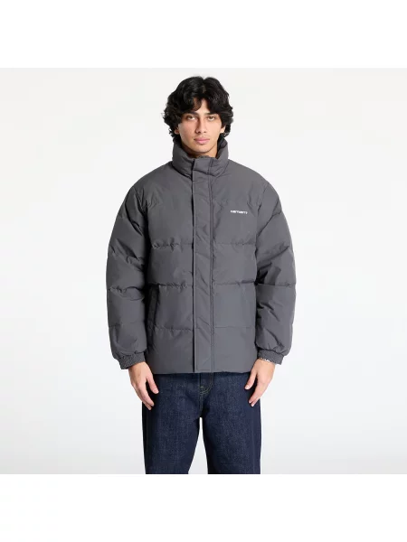 Μπουφάν Carhartt WIP Danville Jacket UNISEX Graphite/ White XL λευκό