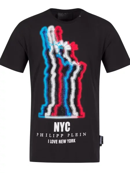 Футболка Philipp Plein синя