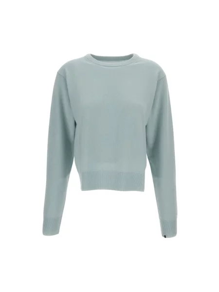 Lekki sweter Extreme Cashmere z kaszmiru niebieski