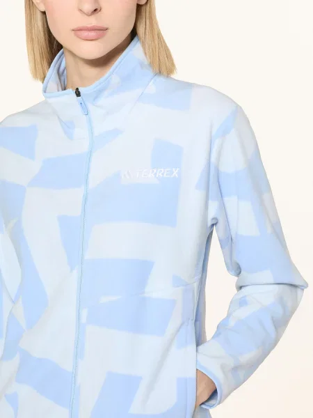 Adidas Terrex Fleecová Bunda Terrex tmavě modrá