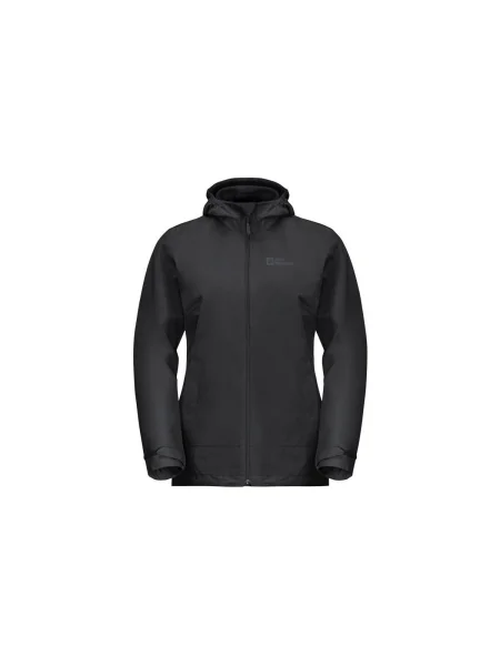 Geacă Jack Wolfskin negru