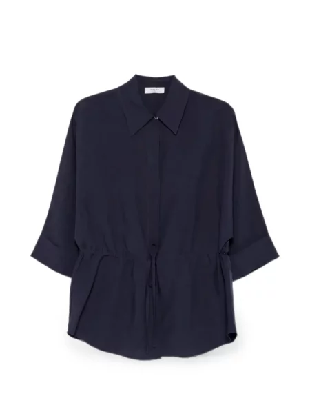 Bluza Rundholz Black Label s vezicama crna
