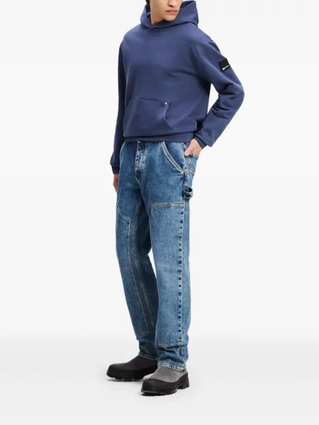 Džínsy s rovným strihom Karl Lagerfeld Jeans modrá