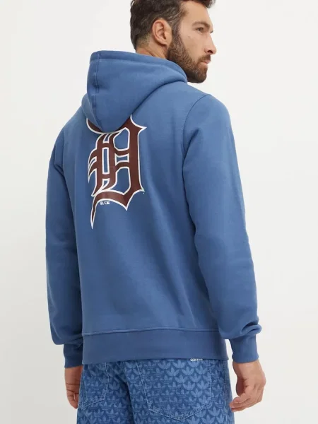 Свитер 47 Brand с капюшоном с принтом