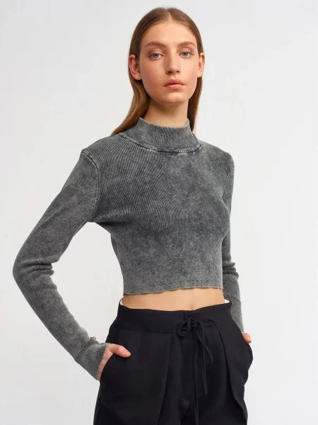 Dilvin Pulóver Pullover sötétszürke