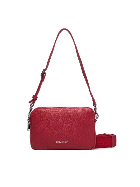 Calvin Klein Taška cez rameno brusnicová červená