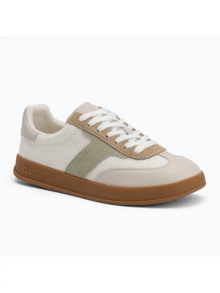 Boty Big Star beige bílé