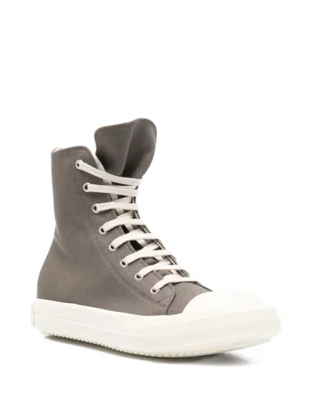 Маратонки Rick Owens Drkshdw с връзки с дантела сиво