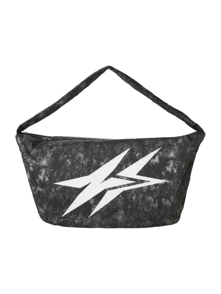 JACK & JONES Geantă de umăr JACCNZ gri / gri metalic alb