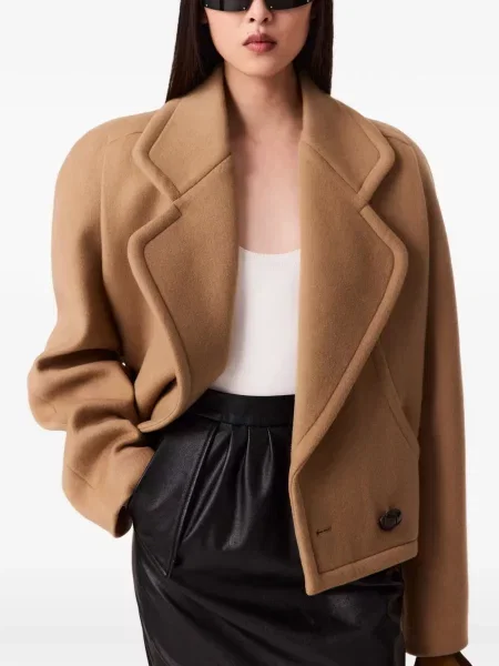 Двуредно подрязан палто Stella Mccartney