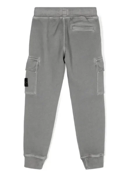 Spodnie cargo dziecięce Stone Island szare