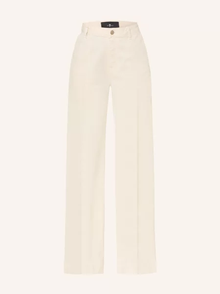 7 For All Mankind Džíny S Rozšiřujícími Se Nohavicemi Modern Dojo comfort twill ecru