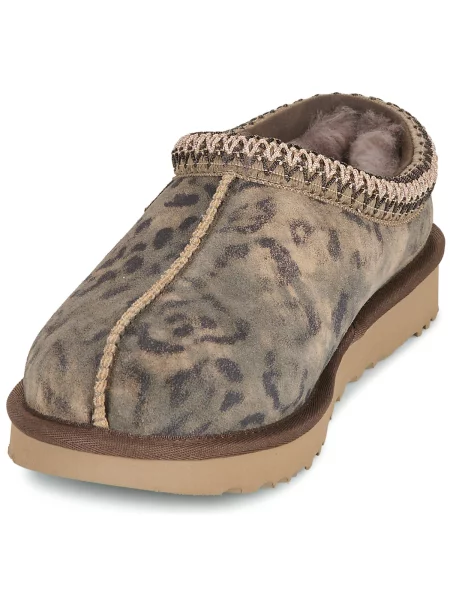 Pantofi Ugg din piele cu buline maro