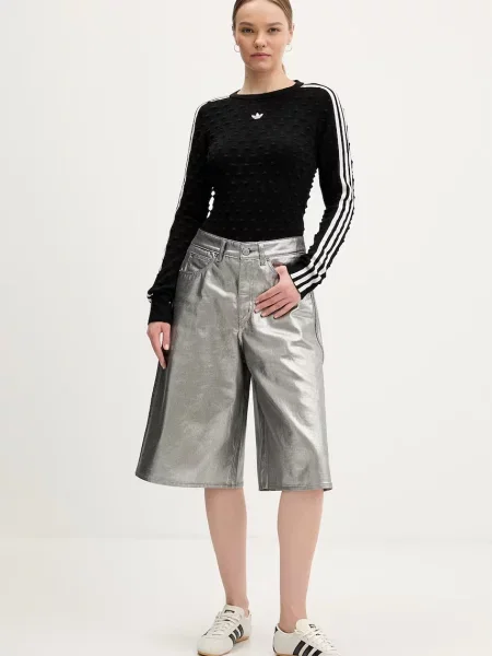 Джинсові шорти adidas Originals Firebird