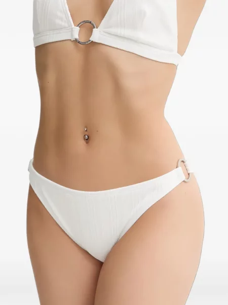 Costum de baie Michael Michael Kors cu mărgele alergare tricotate albastru
