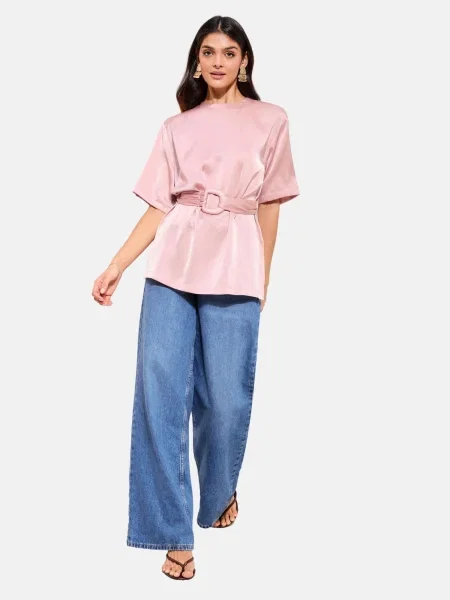 Friends Like These Bluză pal roz