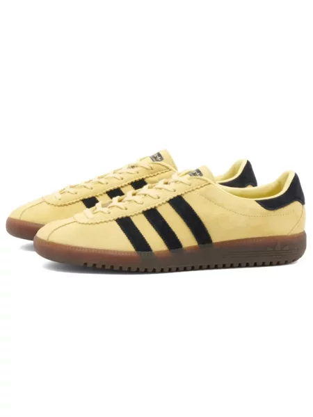 Sneakersy Adidas zamszowe żółte