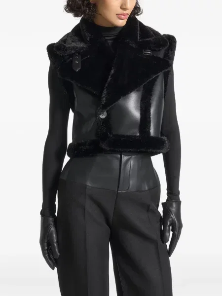 Geanta de piele Manière De Voir negru