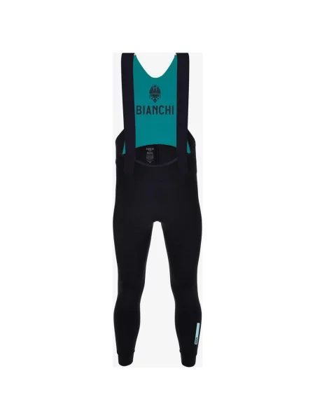 Spodnie rowerowe Santini Bianchi Milano Classic Thermal M czarne
