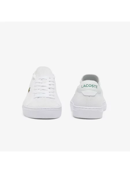 Lacoste Skórzane Sneakersy La Piquée białe