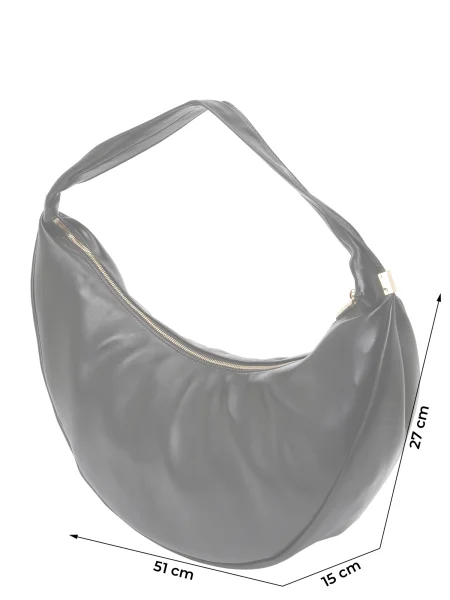Calvin Klein Kabelka Pinched Soft Crescent Lg čierna
