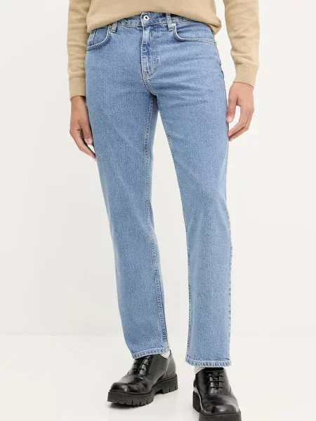 Дънки Karl Lagerfeld Jeans мъжки синьо