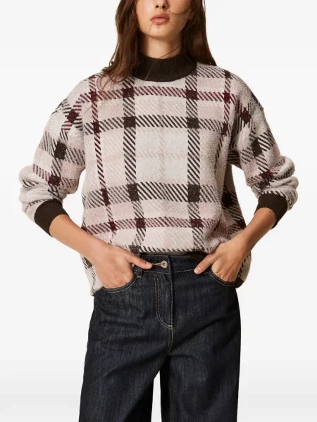Pulover Twinset din jacard