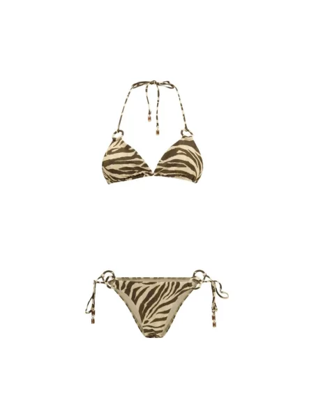 Bikini Zimmermann wiązany brązowy