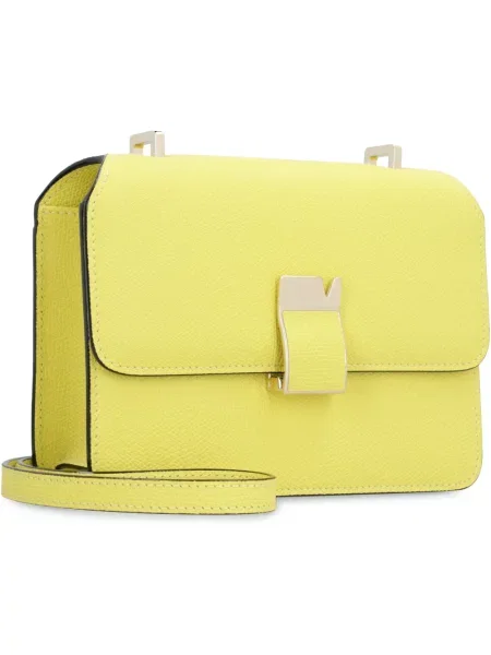 Torebka crossbody Valextra żółta