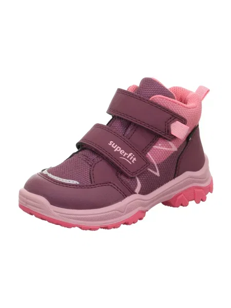 SUPERFIT Cizme JUPITER vin / pastel roșu