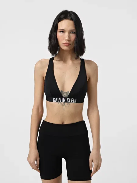 Верхня частина купальника Calvin Klein Underwear темно-сірий сірий