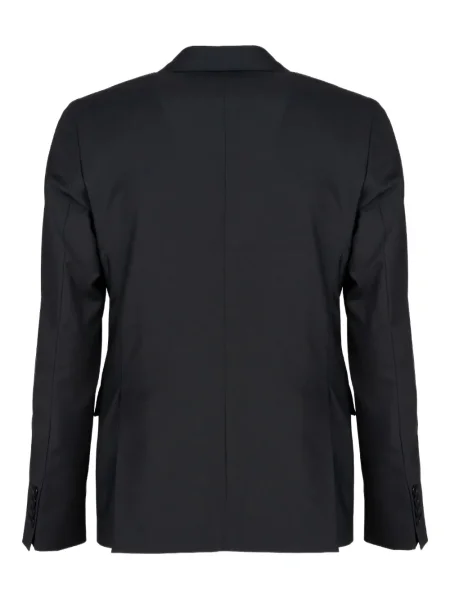 Costum Colamarino de costum cu un singur rând de nasturi cu rever negru