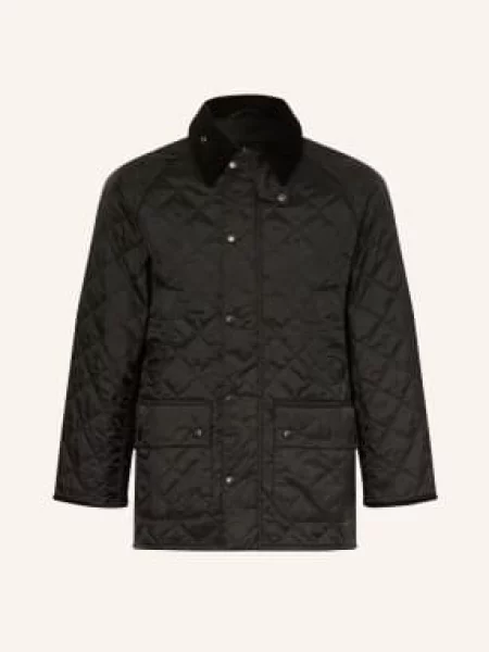 Barbour Kurtka Pikowana Bedale Quilt schwarz czarna