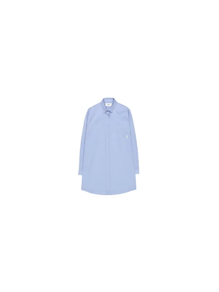 Makia Office Shirt W Kobiety Koszula Makia Size: L niebieski