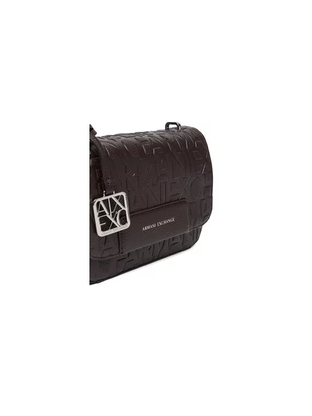 Kabelka Armani Exchange hnědá