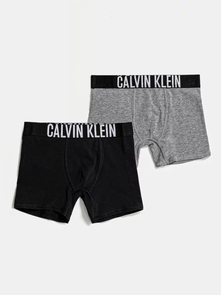 Calvin Klein Underwear Детски боксерки 2 чифта черно
