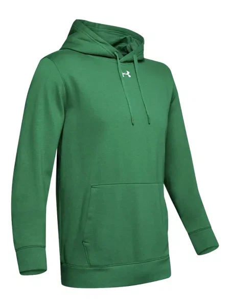 Hanorac cu glugă Under Armour din fleece verde