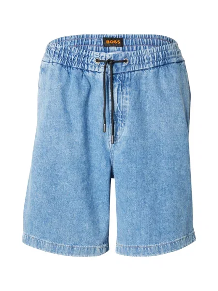 Jeans kratke hlače BOSS modra
