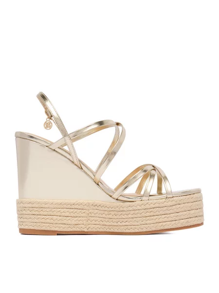 Nine West Σανδάλια 04 Χρυσό