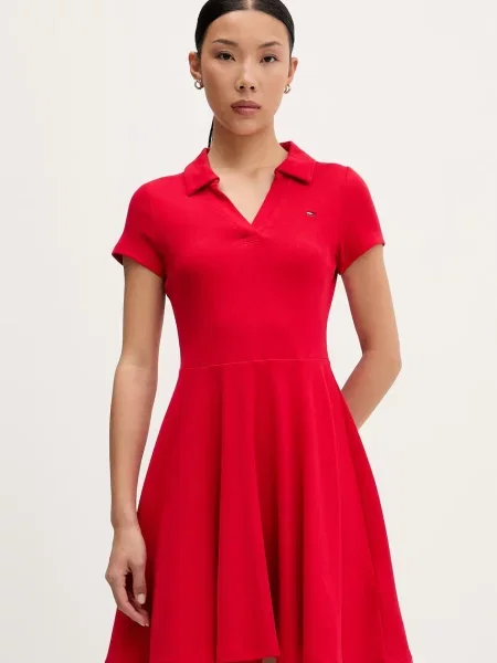 Tommy Jeans rochie evazată din cu