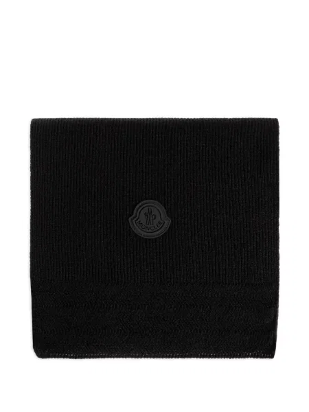 Fular Moncler de lână negru