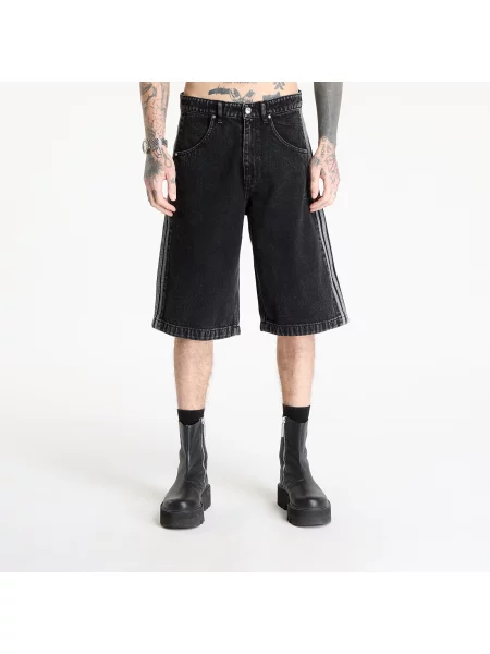 Džínové šortky Adidas Originals černé