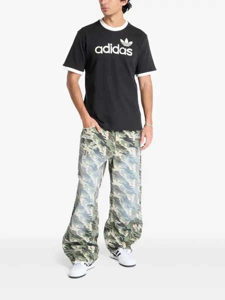 Hanorac Adidas cu autograf alergare evazat verde
