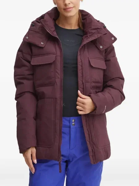 Geacă Columbia cu glugă violet