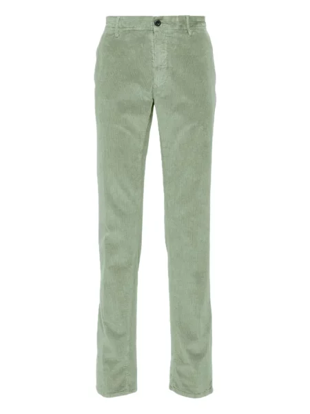 Pantaloni Incotex de catifea cord verde