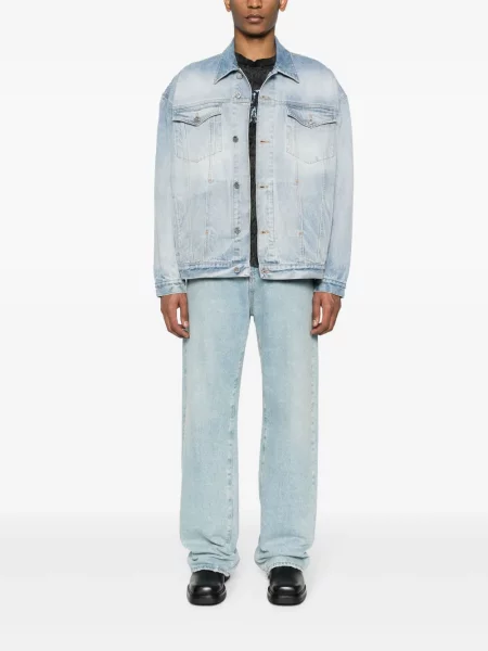 Džinsinė striukė Vetements mėlyna