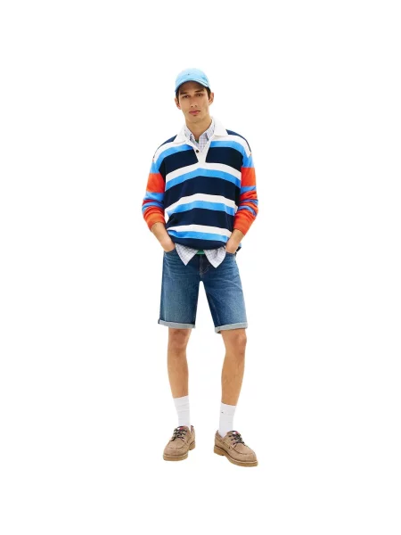 Kratke traper hlače Tommy Hilfiger Jeans plava