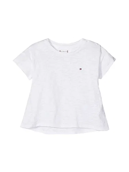 Tricou copii Tommy Hilfiger alb