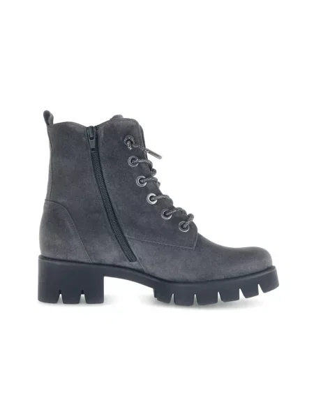 Buty do kostki Gabor skórzane szare